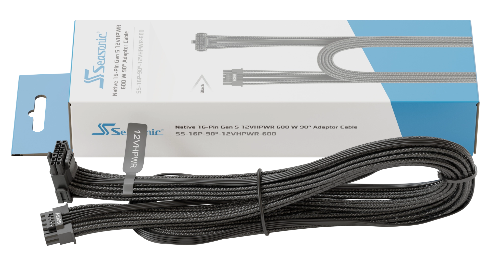 Seasonic Native 12VHPWR 90° Cable gallery image 3