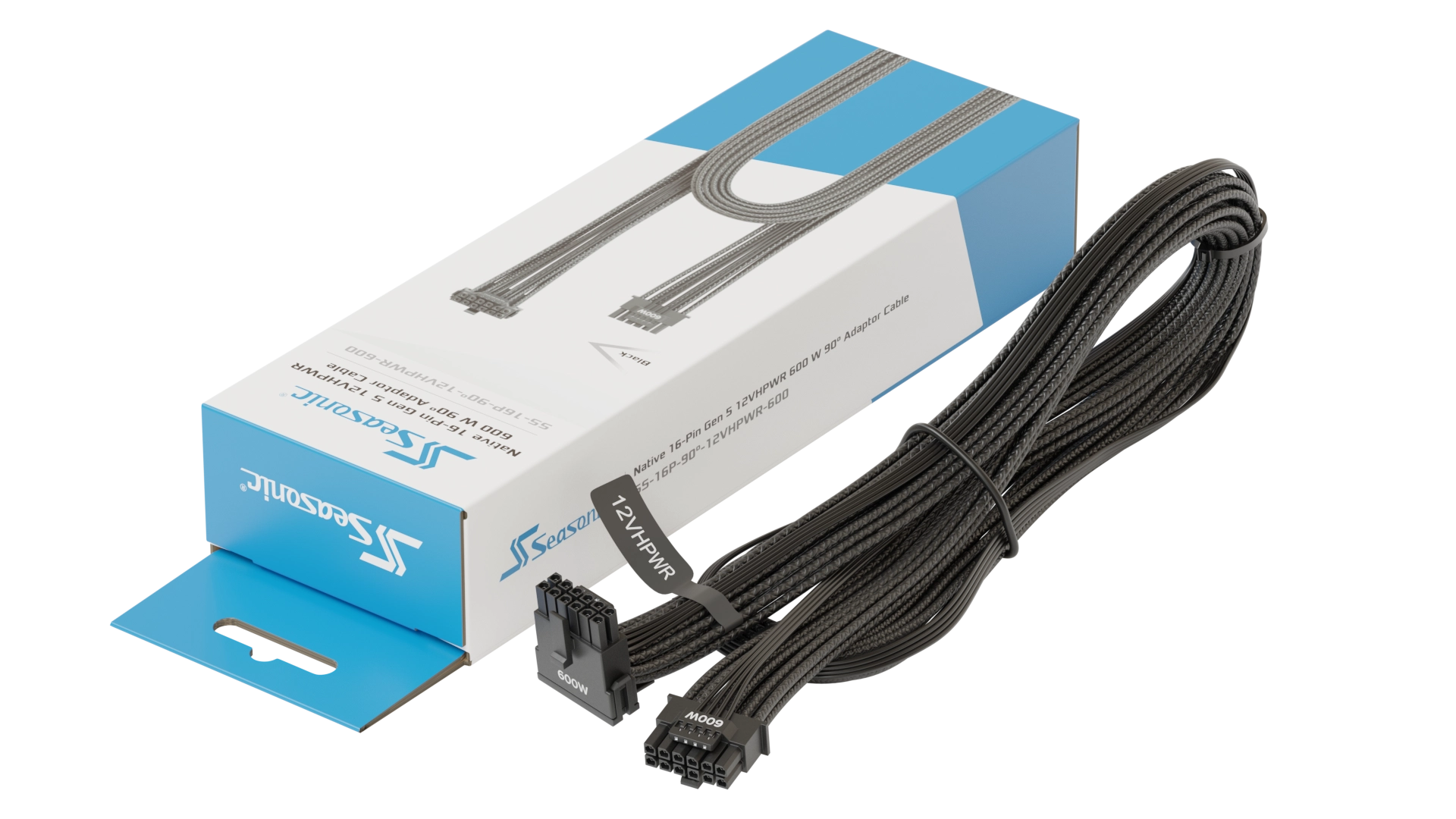 Seasonic Native 12VHPWR 90° Cable gallery image 1