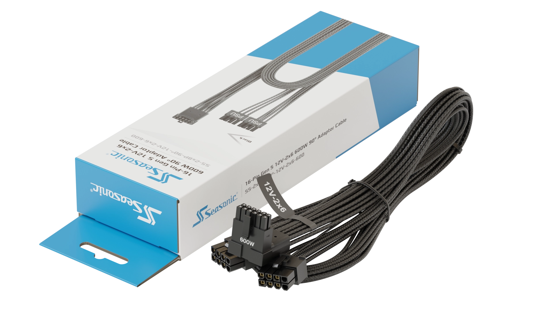 Seasonic 12V-2×6 90° Cable gallery image 1