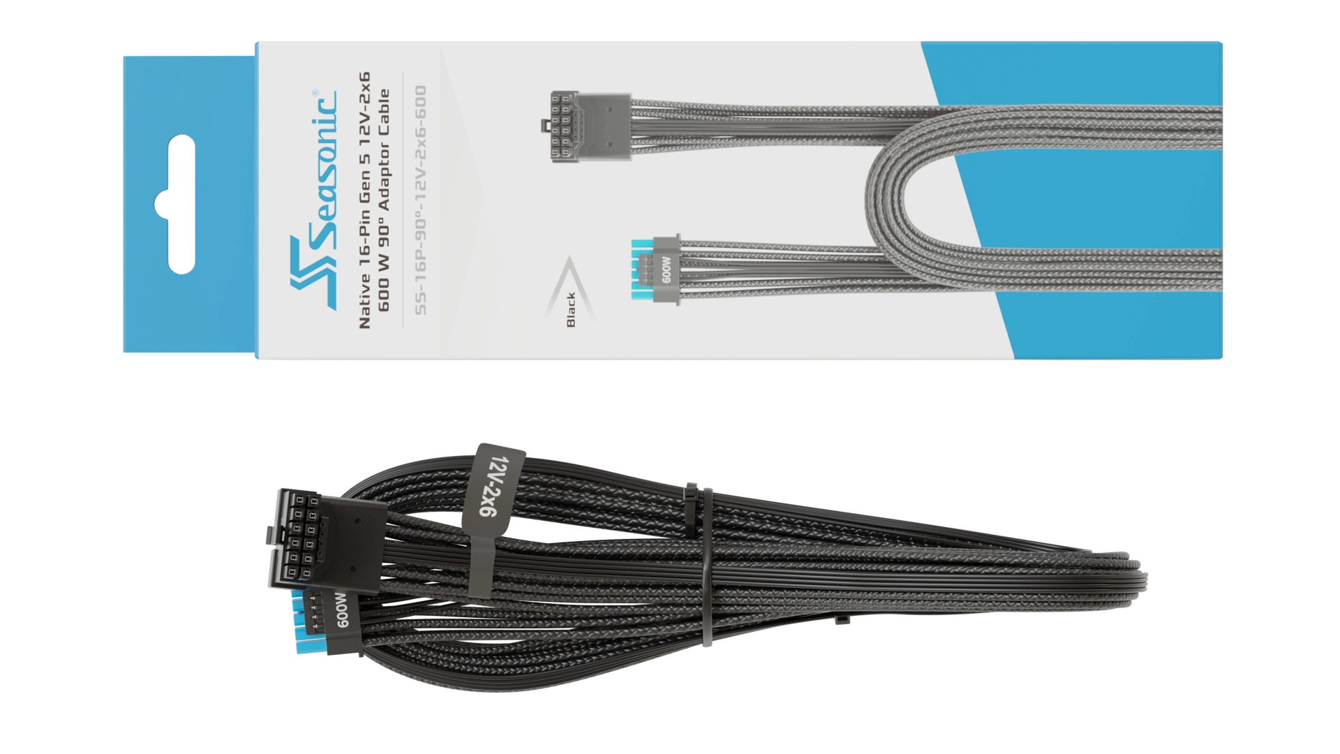 Seasonic Native 12V-2×6 90° Cable gallery image 3