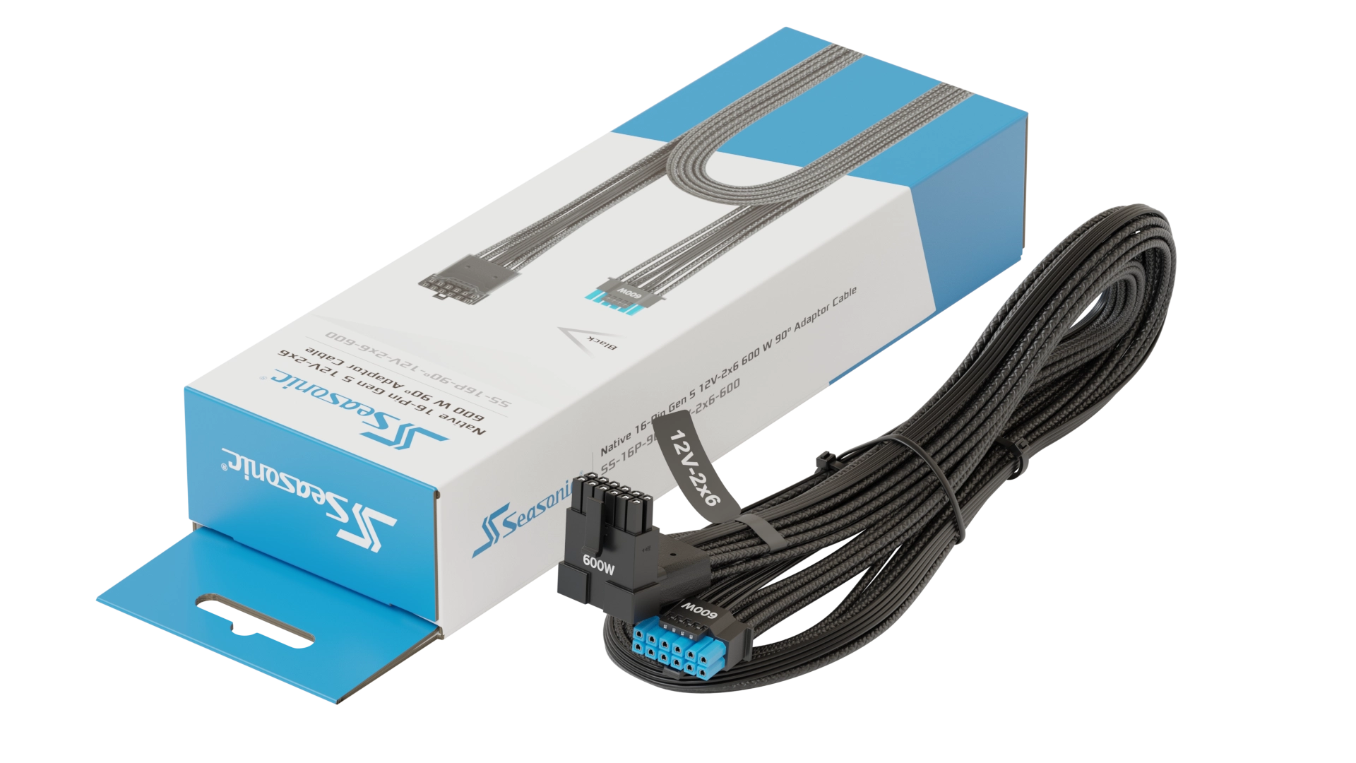 Seasonic Native 12V-2×6 90° Cable gallery image 1