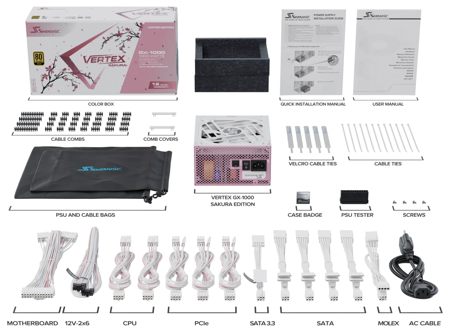 VERTEX SAKURA ATX 3.1 - 1000 gallery image 2