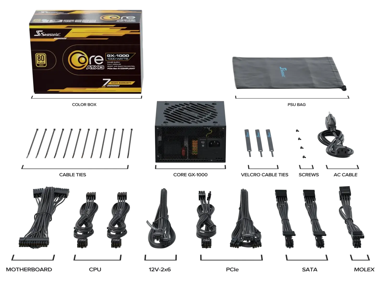 CORE GX ATX 3.1 - 1000 gallery image 2
