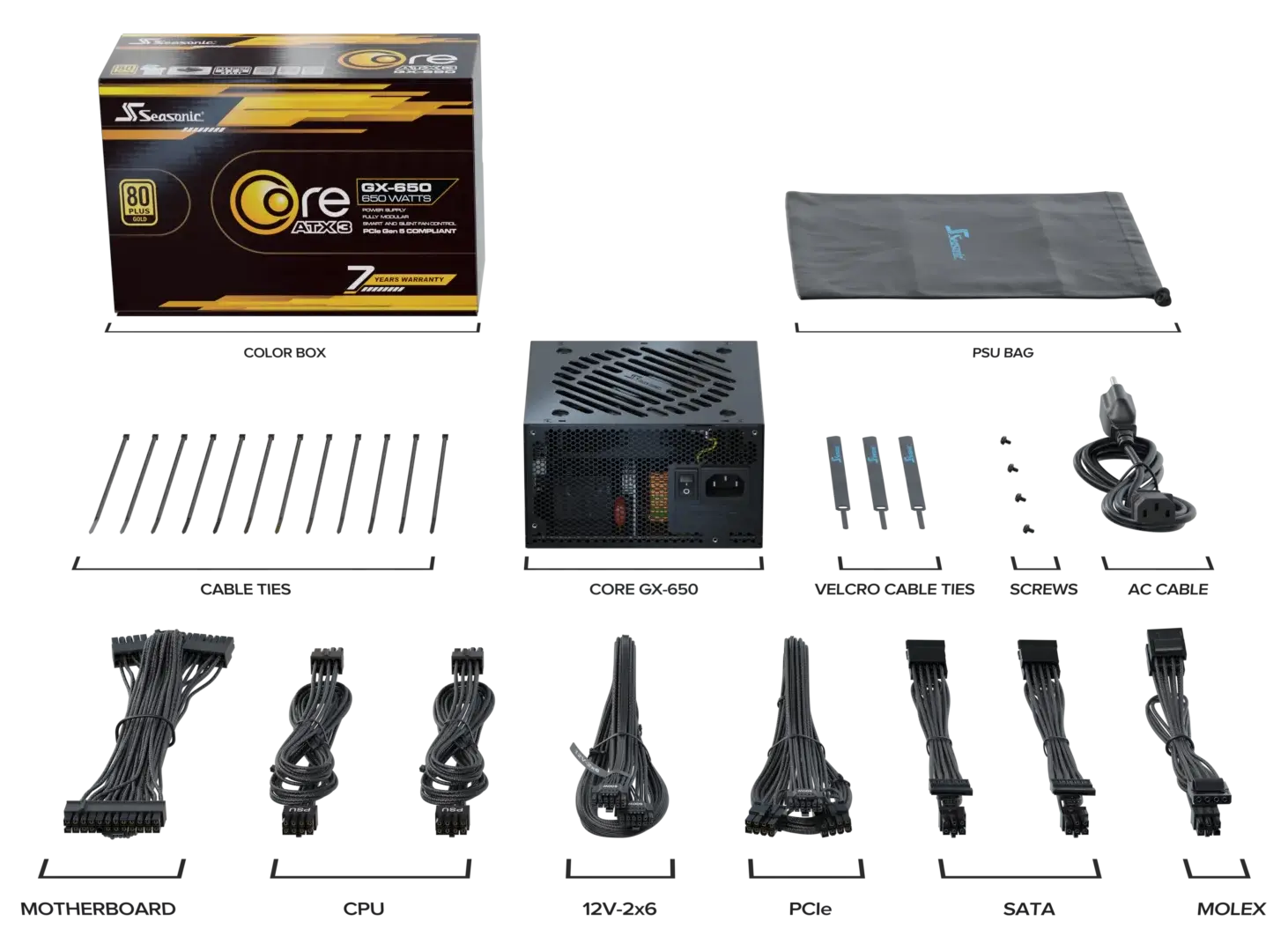 CORE GX ATX 3.1 - 650 gallery image 2