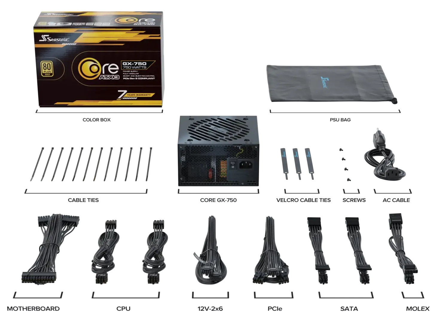 CORE GX ATX 3.1 - 750 gallery image 2