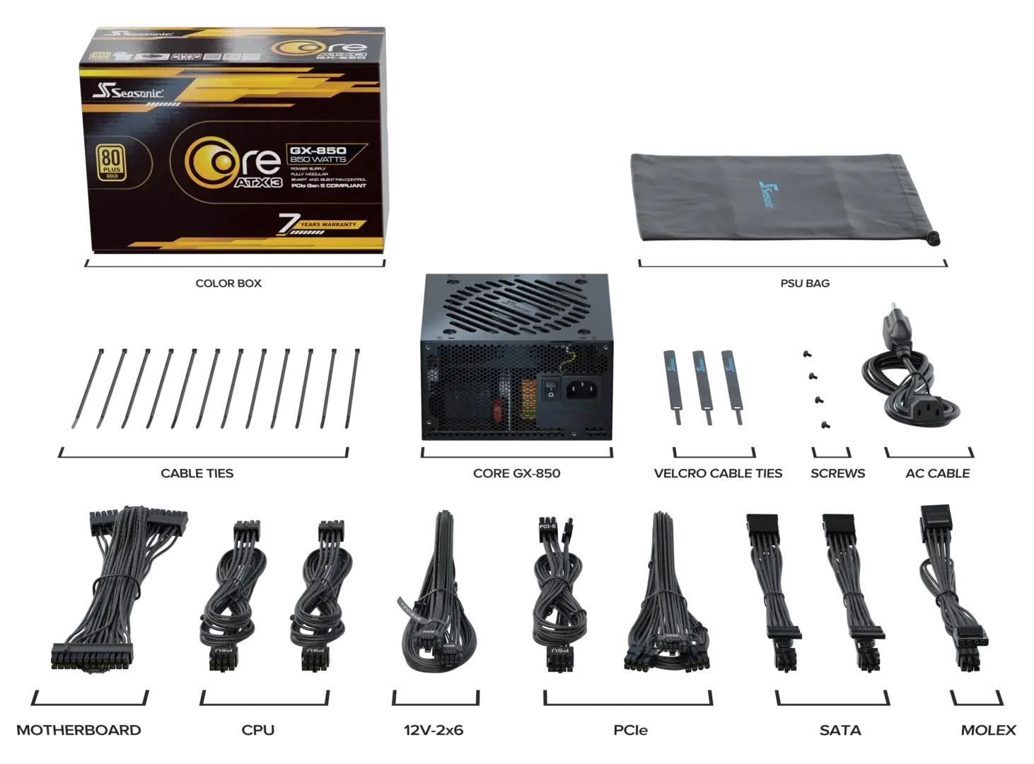 CORE GX ATX 3.1 - 850 gallery image 2