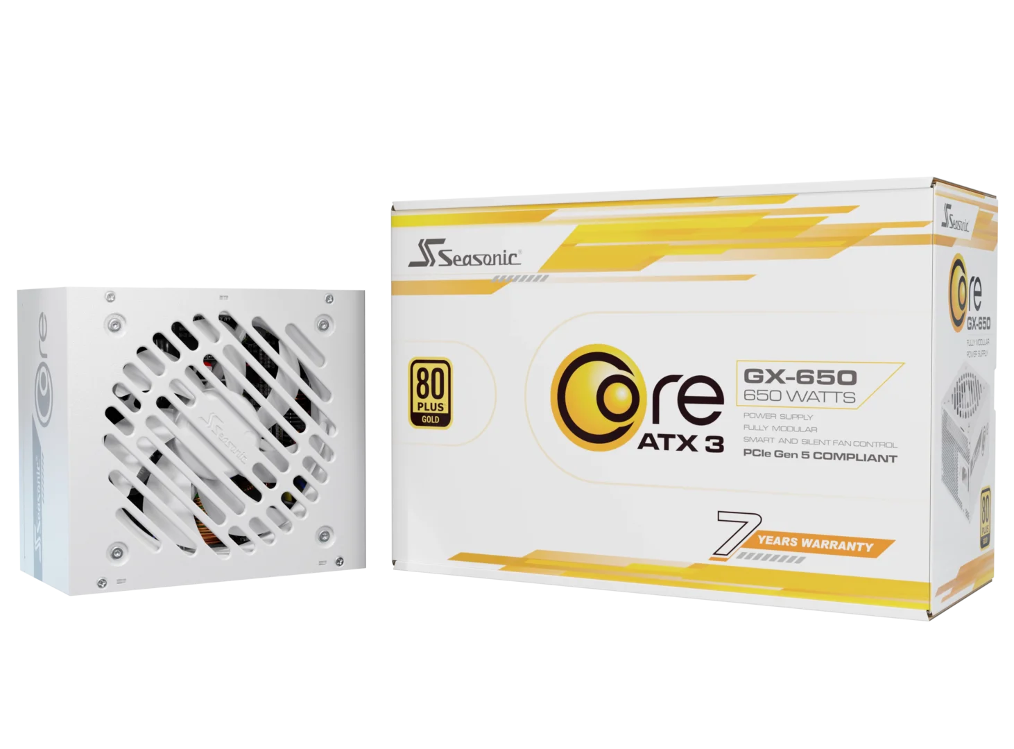 CORE GX White ATX 3.1 - 650 gallery image 1