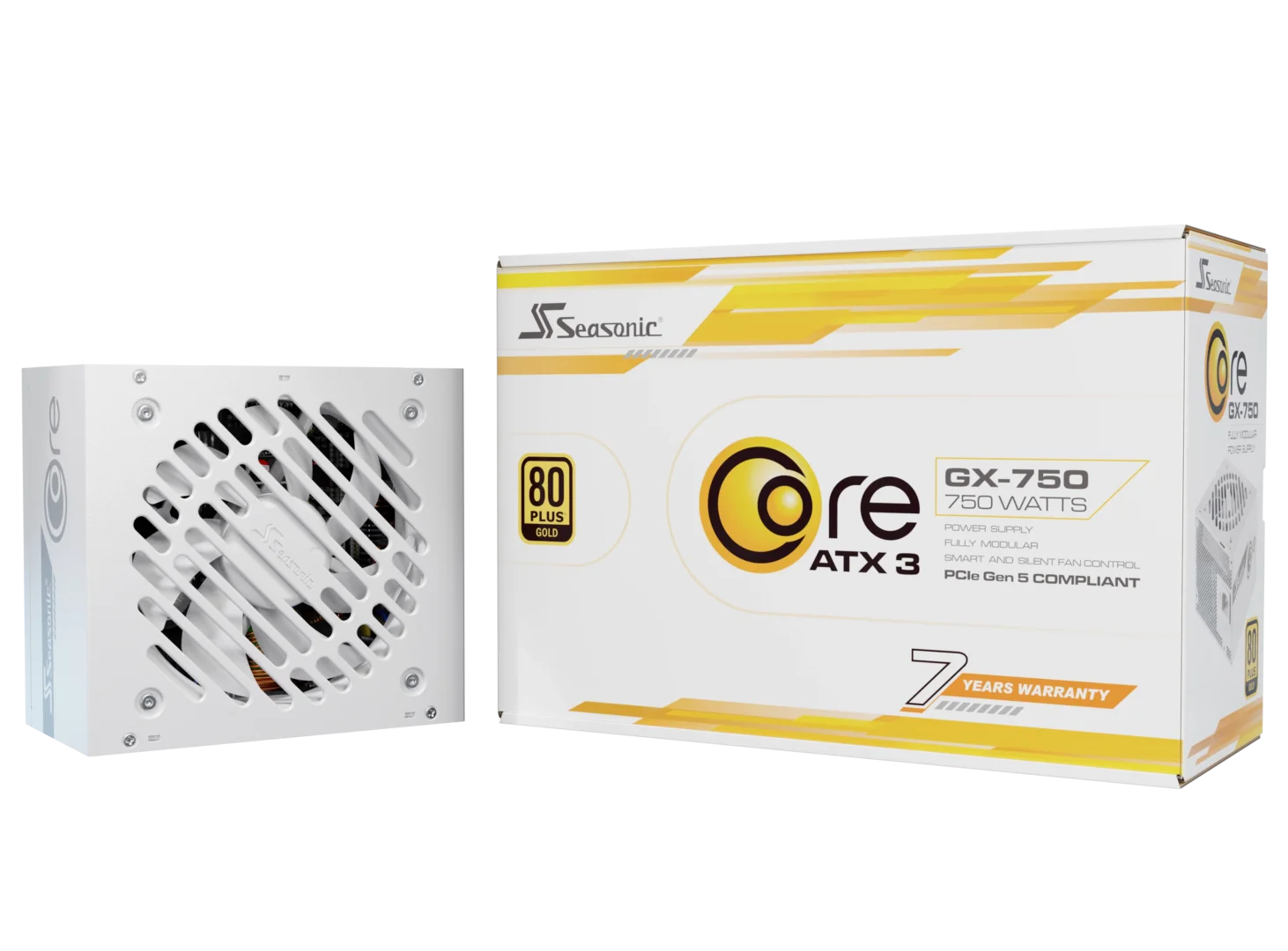 CORE GX White ATX 3.1 - 750 gallery image 1