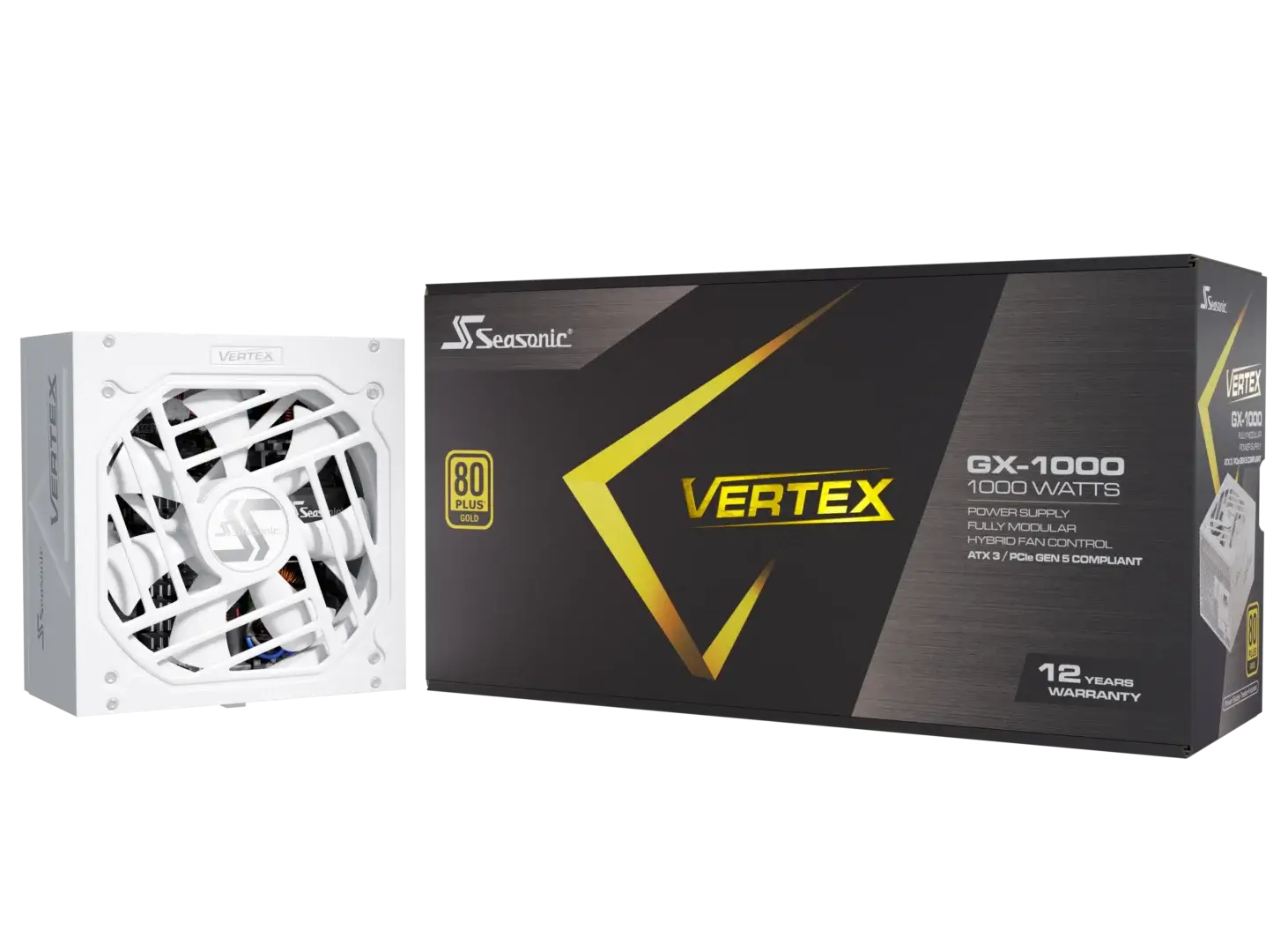 VERTEX GX White ATX 3.1 - 1000 gallery image 1