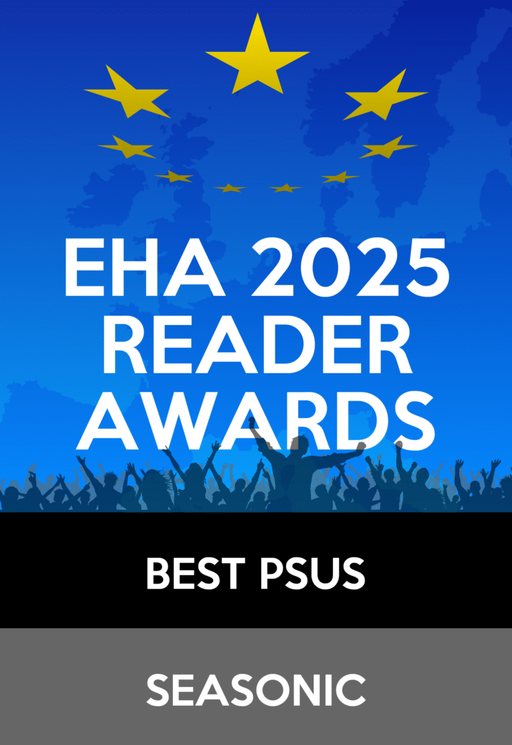 Seasonic wins the EHA Reader Award 2025 for Best Power Supply