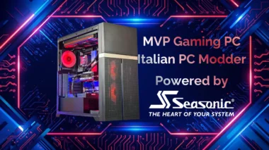 MVP Gaming PC banner – Italian modder build powered by Seasonic PSU