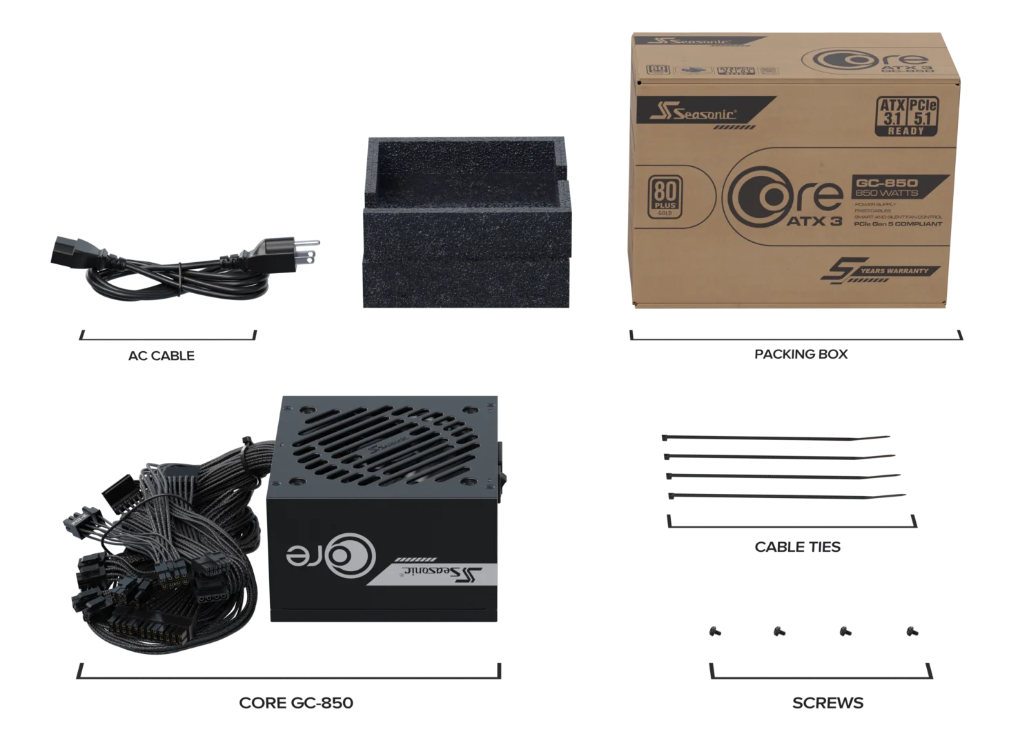 CORE GC ATX 3.1 - 850 gallery image 2
