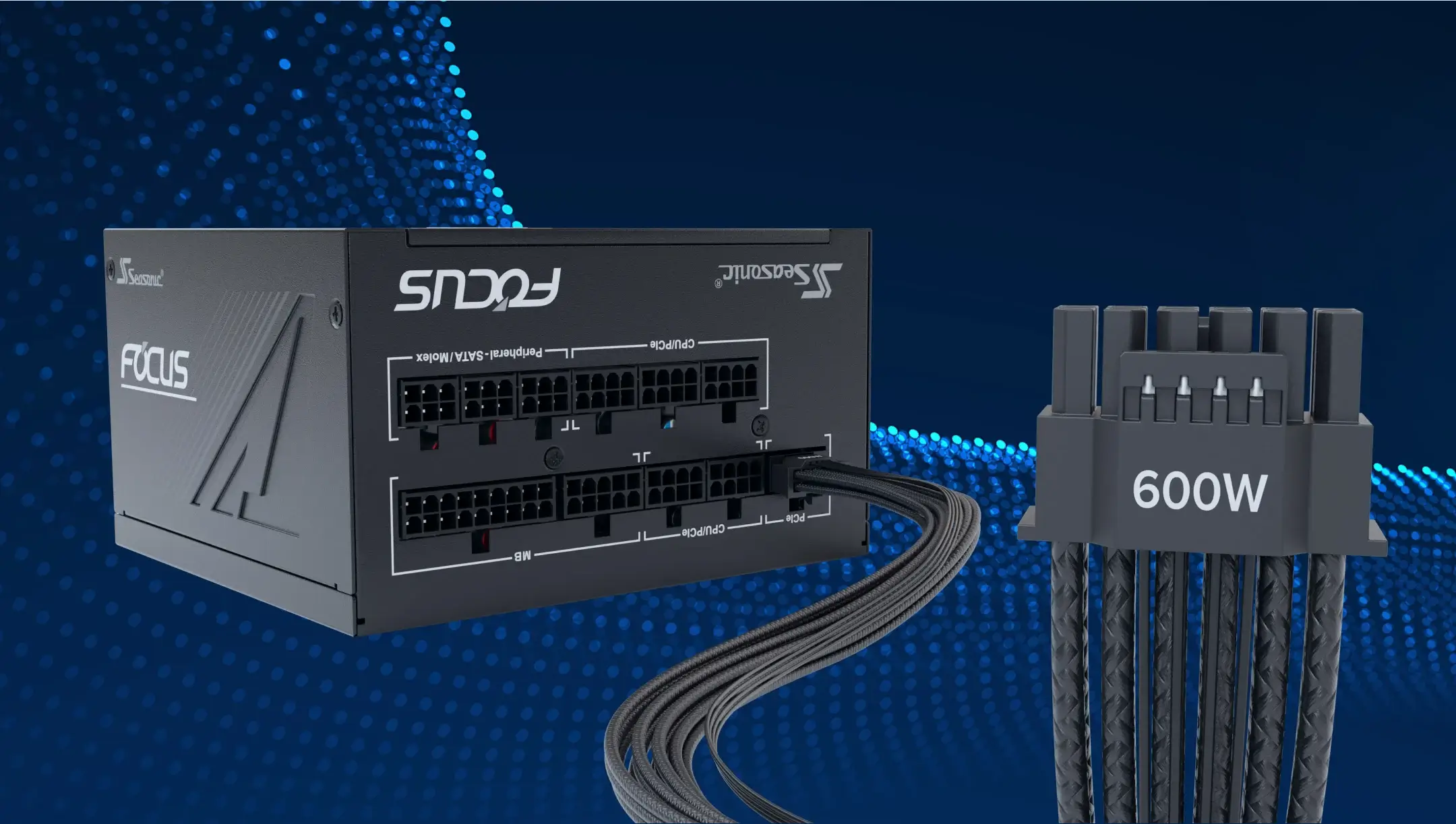 Cable management system in the FOCUS GX