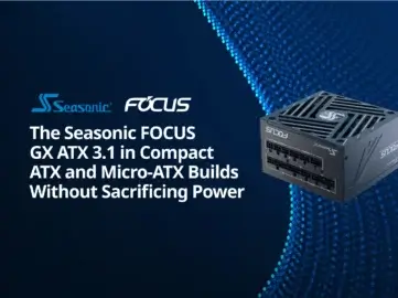 The Seasonic FOCUS GX ATX 3.1