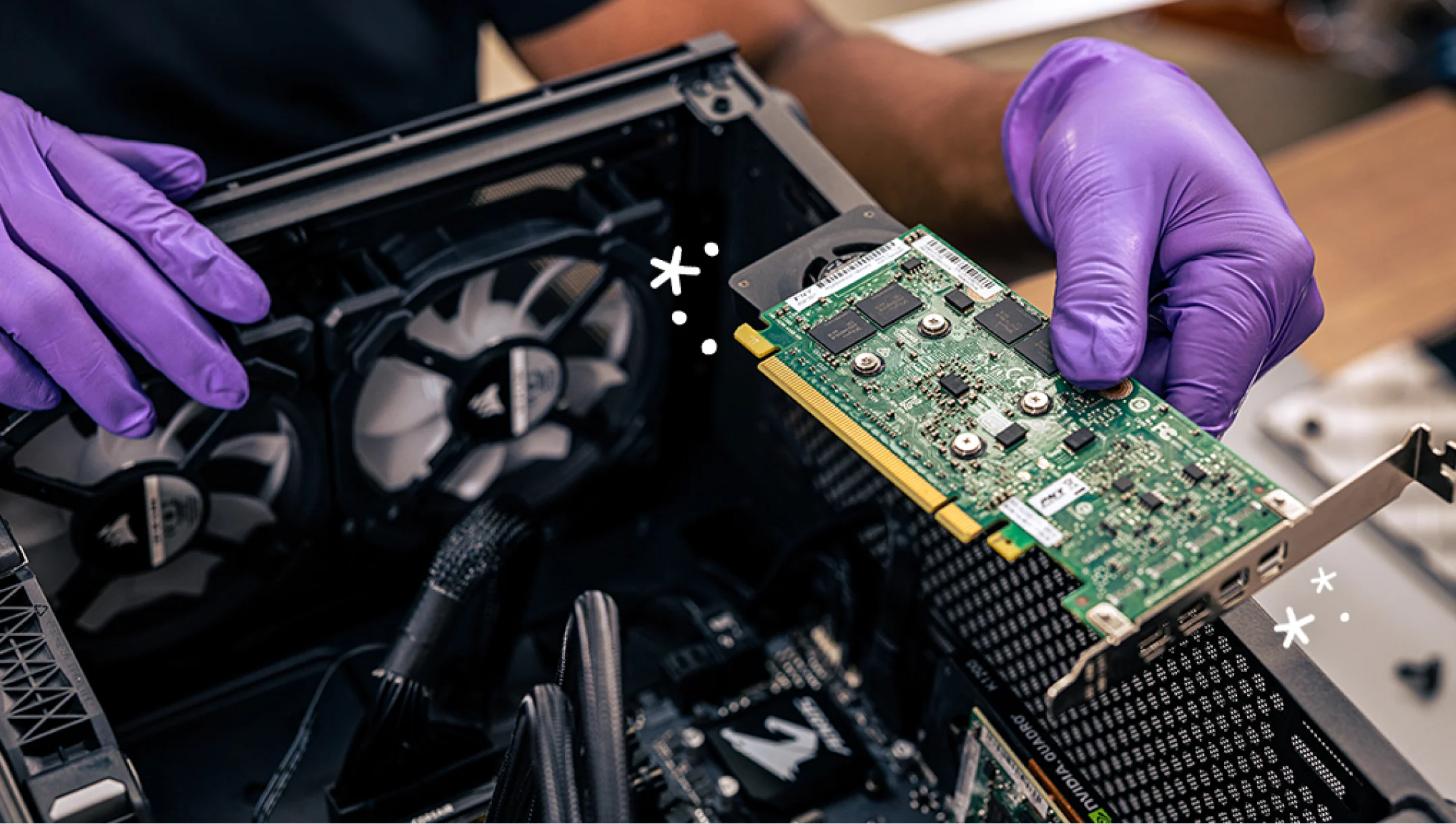 Video card and motherboard clearance