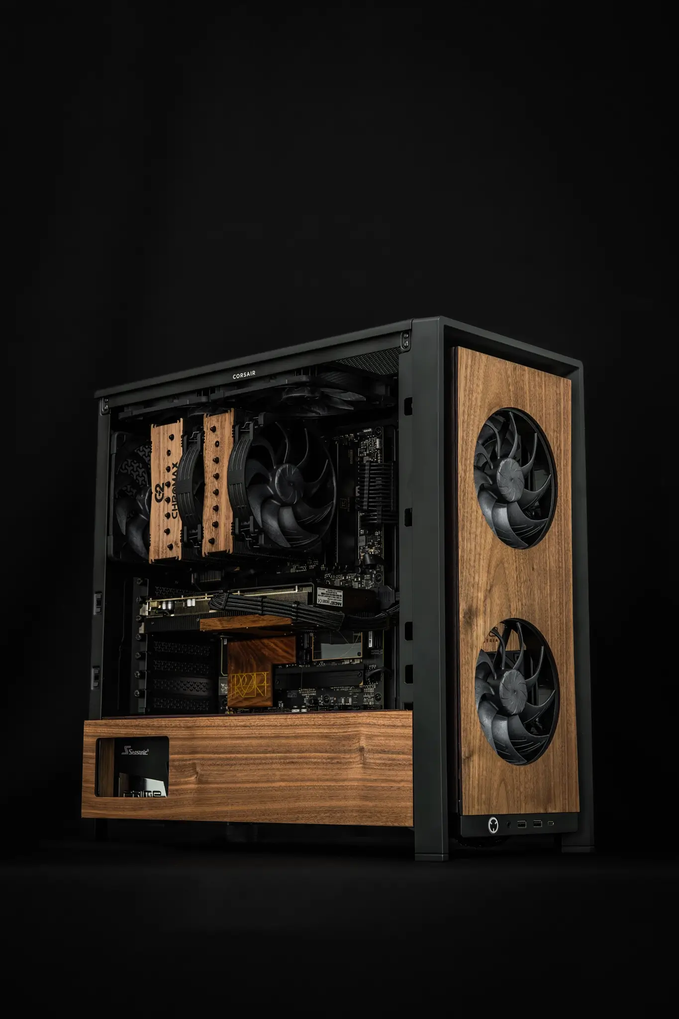 Aguel Design personal PC update featuring the Seasonic PRIME TX Noctua Edition power supply