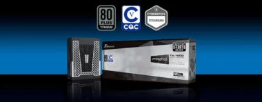 Seasonic PRIME TX-1600 power supply achieving CQC Level 5 energy efficiency certification