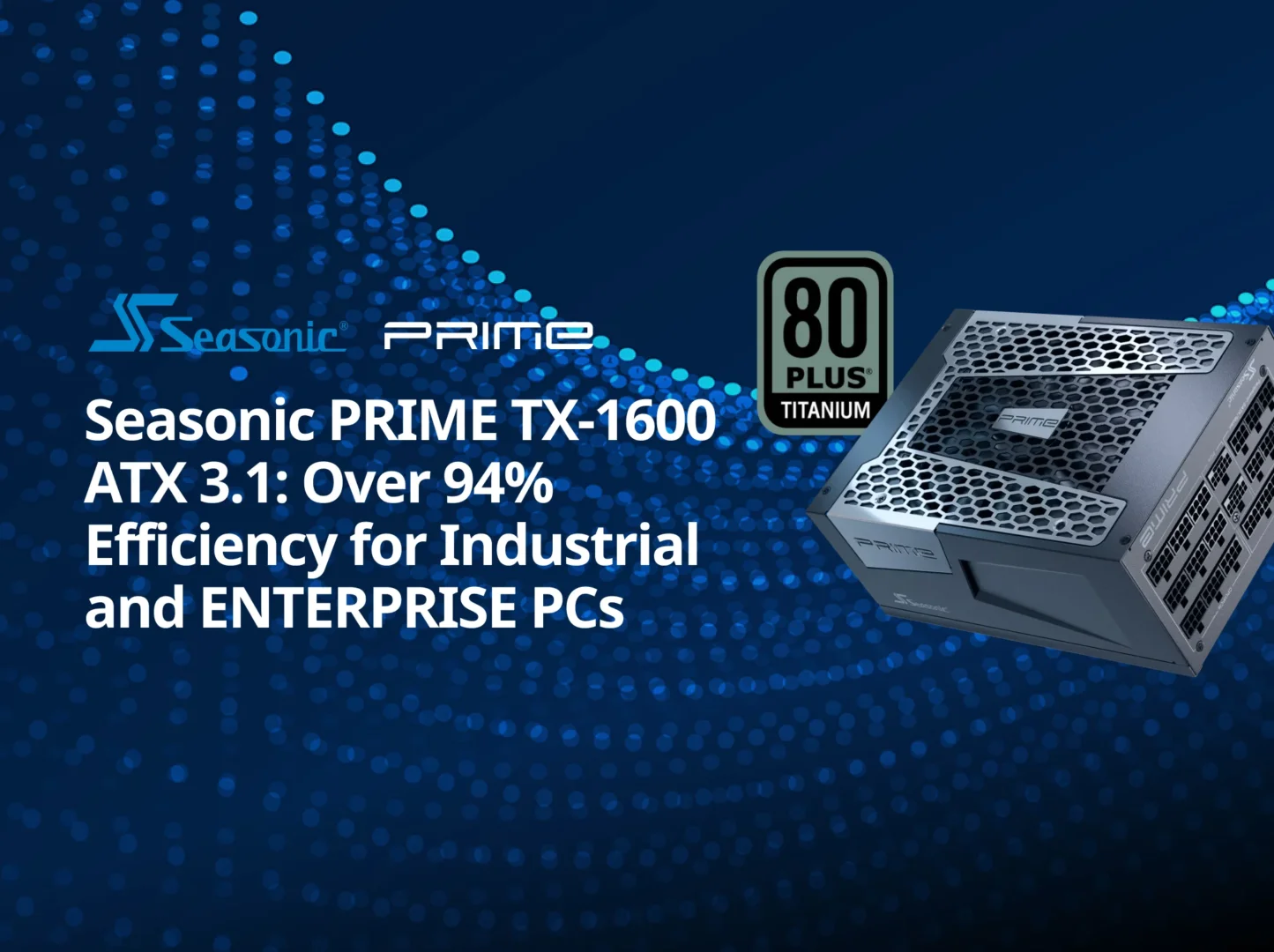 Seasonic PRIME TX-1600 ATX 3.1